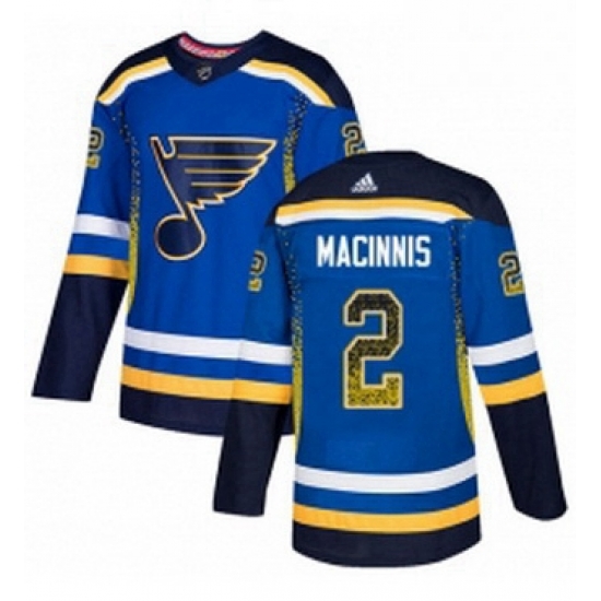 Mens Adidas St Louis Blues 2 Al Macinnis Authentic Blue Drift Fashion NHL Jersey Mens Adidas St Louis Blues 2 Al Macinnis Authentic Blue Drift Fashion NHL Jersey