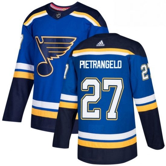Mens Adidas St Louis Blues 27 Alex Pietrangelo Authentic Royal Blue Home NHL Jersey Mens Adidas St Louis Blues 27 Alex Pietrangelo Authentic Royal Blue Home NHL Jersey