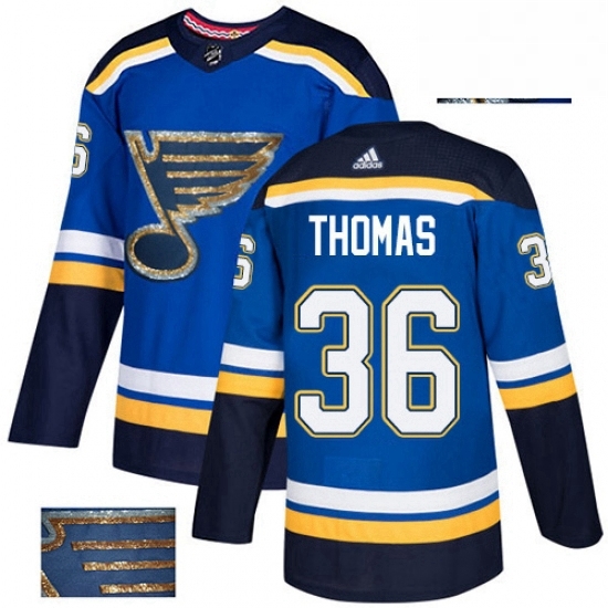 Mens Adidas St Louis Blues 36 Robert Thomas Authentic Royal Blue Fashion Gold NHL Jersey Mens Adidas St Louis Blues 36 Robert Thomas Authentic Royal Blue Fashion Gold NHL Jersey