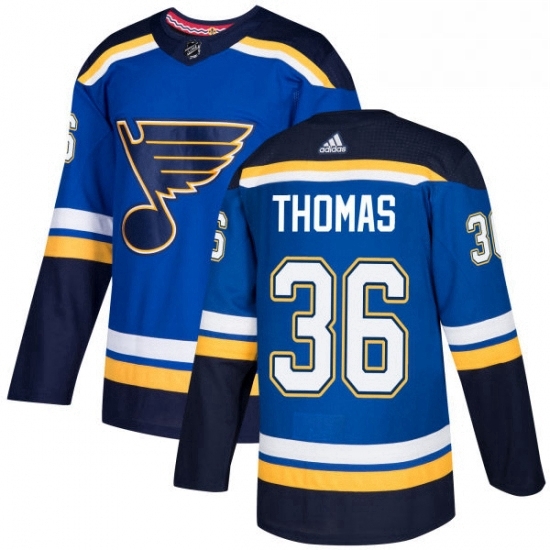 Mens Adidas St Louis Blues 36 Robert Thomas Authentic Royal Blue Home NHL Jersey Mens Adidas St Louis Blues 36 Robert Thomas Authentic Royal Blue Home NHL Jersey