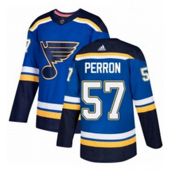 Mens Adidas St Louis Blues 57 David Perron Authentic Royal Blue Home NHL Jersey Mens Adidas St Louis Blues 57 David Perron Authentic Royal Blue Home NHL Jersey