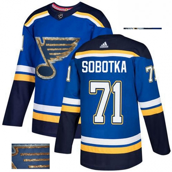 Mens Adidas St Louis Blues 71 Vladimir Sobotka Authentic Royal Blue Fashion Gold NHL Jersey Mens Adidas St Louis Blues 71 Vladimir Sobotka Authentic Royal Blue Fashion Gold NHL Jersey