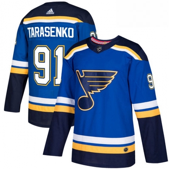 Mens Adidas St Louis Blues 91 Vladimir Tarasenko Authentic Royal Blue Home NHL Jersey Mens Adidas St Louis Blues 91 Vladimir Tarasenko Authentic Royal Blue Home NHL Jersey