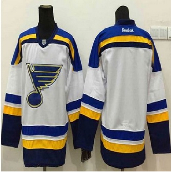 St Louis Blues Blank White New Road Stitched NHL Jersey St Louis Blues Blank White New Road Stitched NHL Jersey
