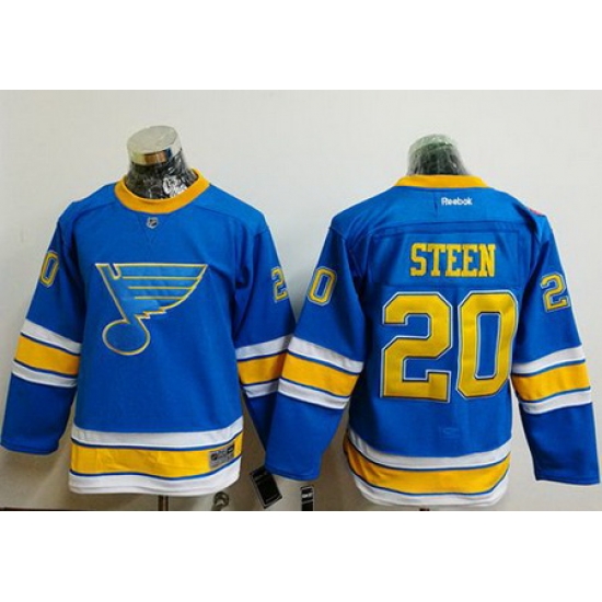 Blues #20 Alexander Steen Light Blue 2017 Winter Classic Stitched Youth NHL Jersey Blues #20 Alexander Steen Light Blue 2017 Winter Classic Stitched Youth NHL Jersey