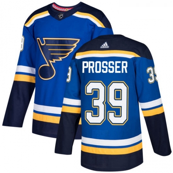 Youth Adidas St Louis Blues 39 Nate Prosser Authentic Royal Blue Home NHL Jersey Youth Adidas St Louis Blues 39 Nate Prosser Authentic Royal Blue Home NHL Jersey