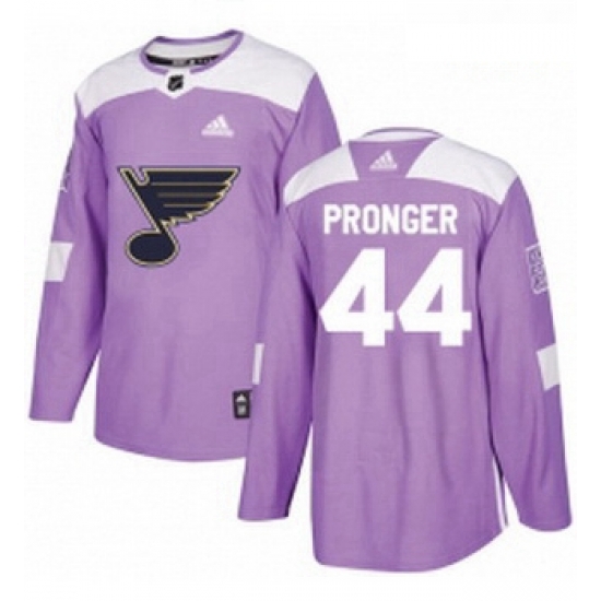 Youth Adidas St Louis Blues 44 Chris Pronger Authentic Purple Fights Cancer Practice NHL Jersey Youth Adidas St Louis Blues 44 Chris Pronger Authentic Purple Fights Cancer Practice NHL Jersey