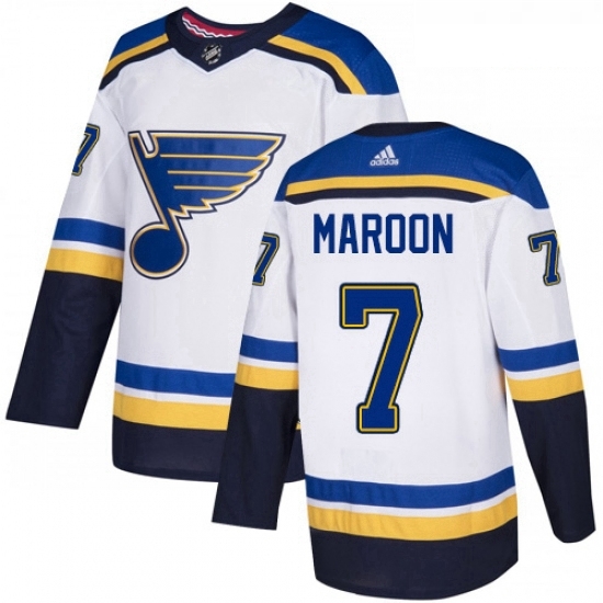 Youth Adidas St Louis Blues 7 Patrick Maroon Authentic White Away NHL Jersey Youth Adidas St Louis Blues 7 Patrick Maroon Authentic White Away NHL Jersey