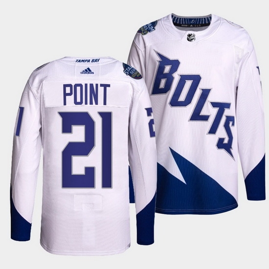 Men Tampa Bay Lightning 2321 Brayden Point 2022 White Stadium Series Breakaway Stitched jersey Men Tampa Bay Lightning 2321 Brayden Point 2022 White Stadium Series Breakaway Stitched jersey