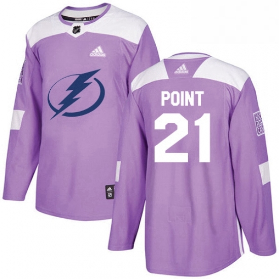 Mens Adidas Tampa Bay Lightning 21 Brayden Point Authentic Purple Fights Cancer Practice NHL Jersey Mens Adidas Tampa Bay Lightning 21 Brayden Point Authentic Purple Fights Cancer Practice NHL Jersey