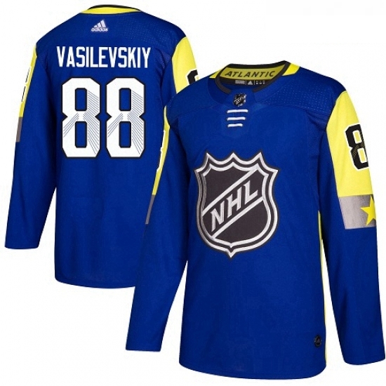 Youth Adidas Tampa Bay Lightning 88 Andrei Vasilevskiy Authentic Royal Blue 2018 All Star Atlantic Division NHL Jersey Youth Adidas Tampa Bay Lightning 88 Andrei Vasilevskiy Authentic Royal Blue 2018 All Star Atlantic Division NHL Jersey