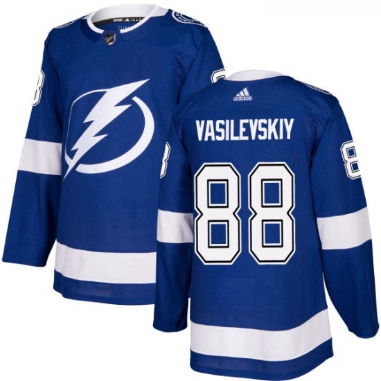 Youth Adidas Tampa Bay Lightning 88 Andrei Vasilevskiy Authentic Royal Blue Home NHL Jersey Youth Adidas Tampa Bay Lightning 88 Andrei Vasilevskiy Authentic Royal Blue Home NHL Jersey