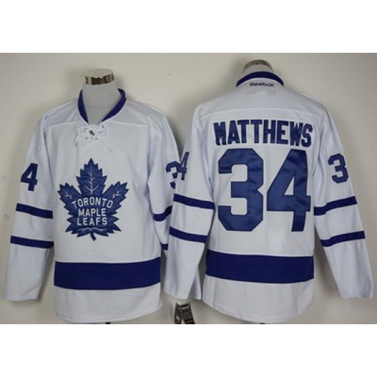 Maple Leafs #34 Auston Matthews White New Stitched NHL Jersey Maple Leafs #34 Auston Matthews White New Stitched NHL Jersey