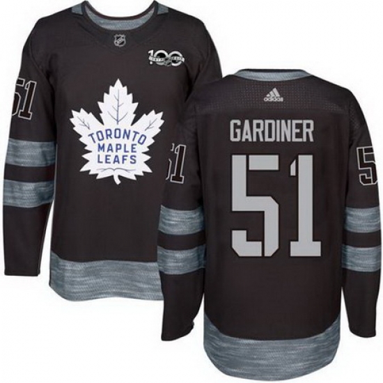 Maple Leafs #51 Jake Gardiner Black 1917 2017 100th Anniversary Stitched NHL Jersey Maple Leafs #51 Jake Gardiner Black 1917 2017 100th Anniversary Stitched NHL Jersey