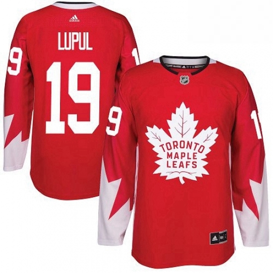 Mens Adidas Toronto Maple Leafs 19 Joffrey Lupul Authentic Red Alternate NHL Jersey Mens Adidas Toronto Maple Leafs 19 Joffrey Lupul Authentic Red Alternate NHL Jersey