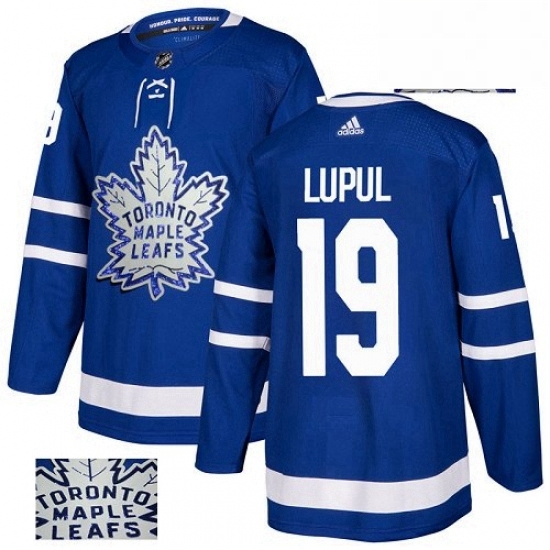 Mens Adidas Toronto Maple Leafs 19 Joffrey Lupul Authentic Royal Blue Fashion Gold NHL Jersey Mens Adidas Toronto Maple Leafs 19 Joffrey Lupul Authentic Royal Blue Fashion Gold NHL Jersey