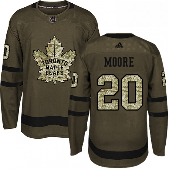 Mens Adidas Toronto Maple Leafs 20 Dominic Moore Authentic Green Salute to Service NHL Jersey Mens Adidas Toronto Maple Leafs 20 Dominic Moore Authentic Green Salute to Service NHL Jersey