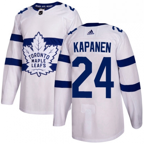 Mens Adidas Toronto Maple Leafs 24 Kasperi Kapanen Authentic White 2018 Stadium Series NHL Jersey Mens Adidas Toronto Maple Leafs 24 Kasperi Kapanen Authentic White 2018 Stadium Series NHL Jersey