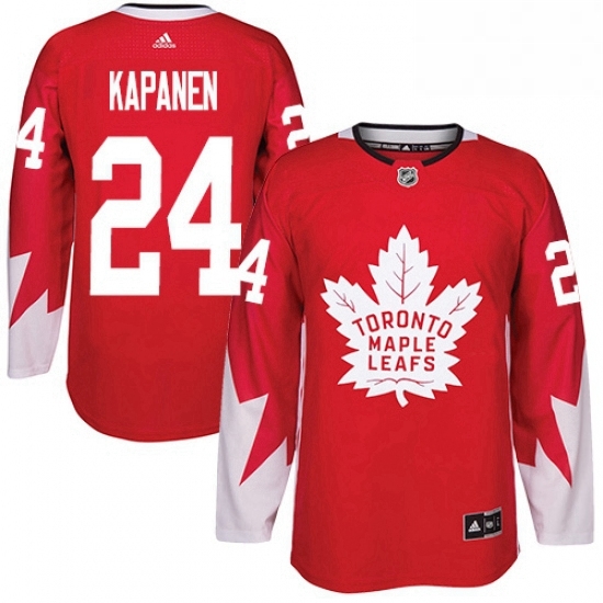 Mens Adidas Toronto Maple Leafs 24 Kasperi Kapanen Premier Red Alternate NHL Jersey Mens Adidas Toronto Maple Leafs 24 Kasperi Kapanen Premier Red Alternate NHL Jersey