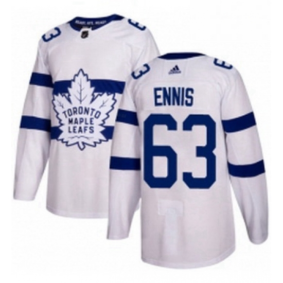Mens Adidas Toronto Maple Leafs 63 Tyler Ennis Authentic White 2018 Stadium Series NHL Jersey Mens Adidas Toronto Maple Leafs 63 Tyler Ennis Authentic White 2018 Stadium Series NHL Jersey