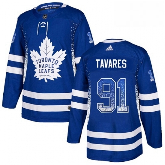 Mens Adidas Toronto Maple Leafs 91 John Tavares Authentic Blue Drift Fashion NHL Jersey Mens Adidas Toronto Maple Leafs 91 John Tavares Authentic Blue Drift Fashion NHL Jersey
