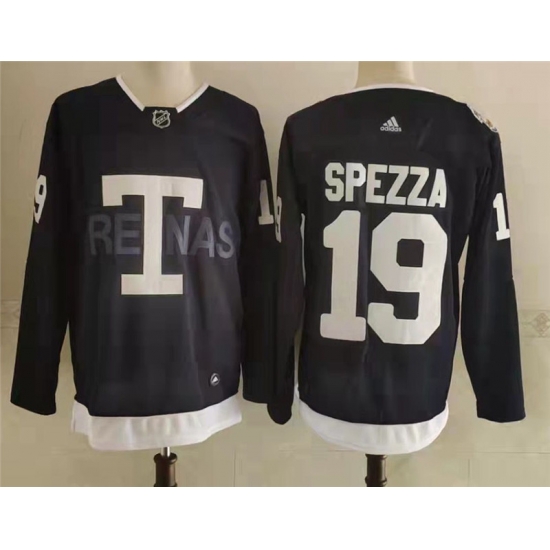 Men's Toronto Maple Leafs 19 Jason Spezza Navy 2022 NHL Heritage Classic Adidas Jersey Men's Toronto Maple Leafs 19 Jason Spezza Navy 2022 NHL Heritage Classic Adidas Jersey