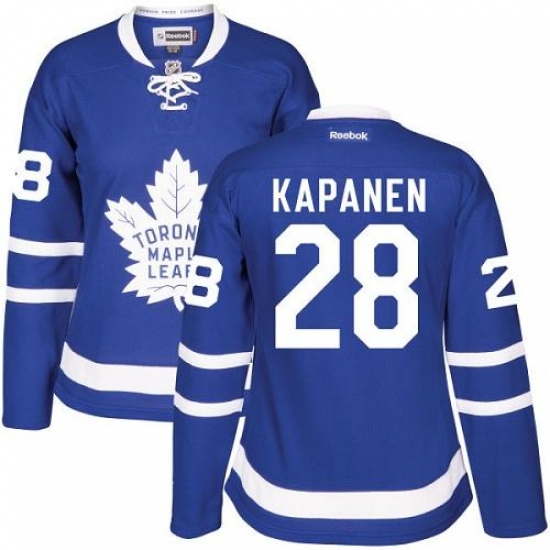 Maple Leafs #28 Kasperi Kapanen Blue Home Womens Stitched NHL Jersey Maple Leafs #28 Kasperi Kapanen Blue Home Womens Stitched NHL Jersey