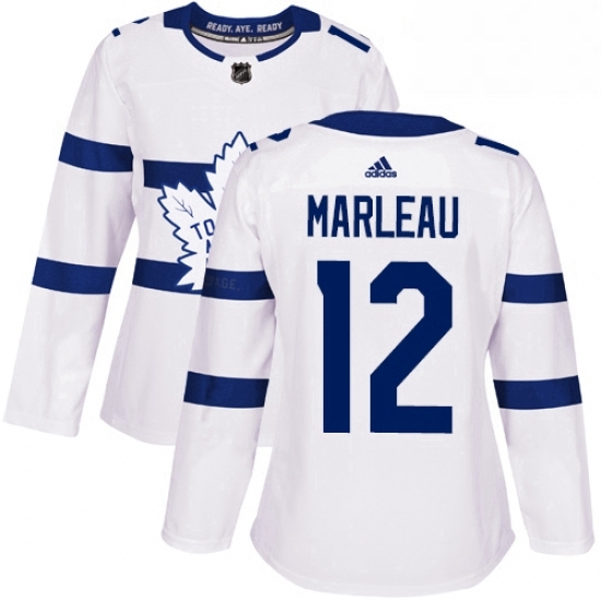 Womens Adidas Toronto Maple Leafs 12 Patrick Marleau Authentic White 2018 Stadium Series NHL Jersey Womens Adidas Toronto Maple Leafs 12 Patrick Marleau Authentic White 2018 Stadium Series NHL Jersey