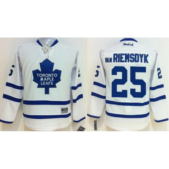 Maple Leafs #25 James Van Riemsdyk White Stitched Youth NHL Jersey Maple Leafs #25 James Van Riemsdyk White Stitched Youth NHL Jersey