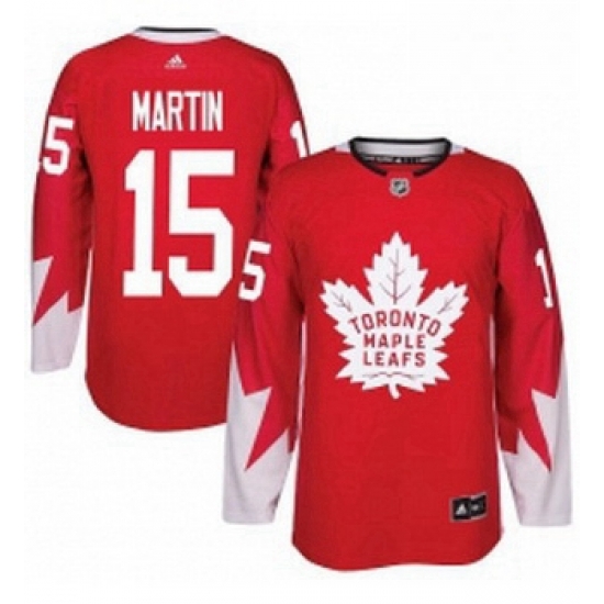 Youth Adidas Toronto Maple Leafs 15 Matt Martin Authentic Red Alternate NHL Jersey Youth Adidas Toronto Maple Leafs 15 Matt Martin Authentic Red Alternate NHL Jersey