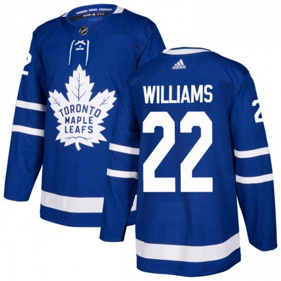 Youth Adidas Toronto Maple Leafs 22 Tiger Williams Authentic Royal Blue Home NHL Jersey Youth Adidas Toronto Maple Leafs 22 Tiger Williams Authentic Royal Blue Home NHL Jersey