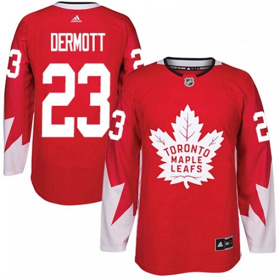 Youth Adidas Toronto Maple Leafs 23 Travis Dermott Authentic Red Alternate NHL Jersey Youth Adidas Toronto Maple Leafs 23 Travis Dermott Authentic Red Alternate NHL Jersey