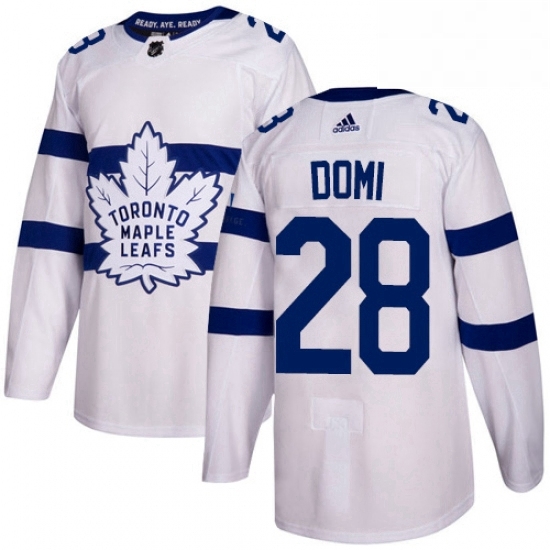 Youth Adidas Toronto Maple Leafs 28 Tie Domi Authentic White 2018 Stadium Series NHL Jersey Youth Adidas Toronto Maple Leafs 28 Tie Domi Authentic White 2018 Stadium Series NHL Jersey
