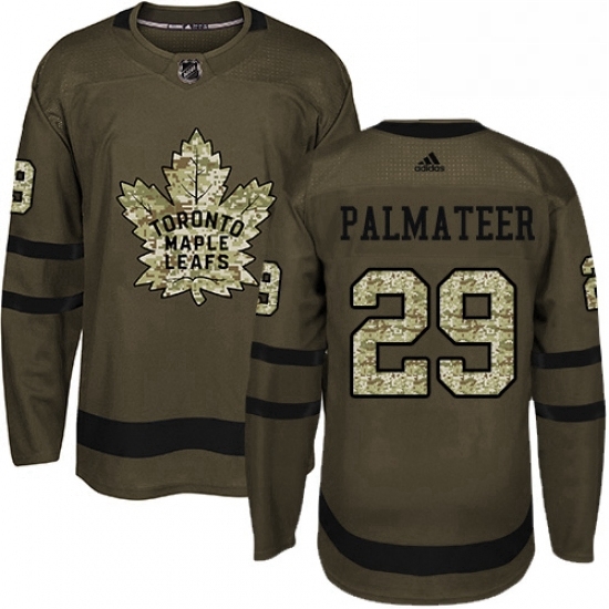 Youth Adidas Toronto Maple Leafs 29 Mike Palmateer Authentic Green Salute to Service NHL Jersey Youth Adidas Toronto Maple Leafs 29 Mike Palmateer Authentic Green Salute to Service NHL Jersey