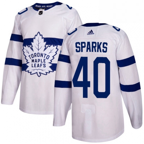 Youth Adidas Toronto Maple Leafs 40 Garret Sparks Authentic White 2018 Stadium Series NHL Jersey Youth Adidas Toronto Maple Leafs 40 Garret Sparks Authentic White 2018 Stadium Series NHL Jersey