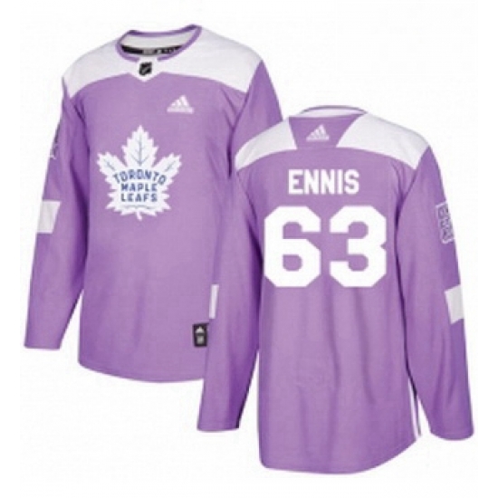 Youth Adidas Toronto Maple Leafs 63 Tyler Ennis Authentic Purple Fights Cancer Practice NHL Jersey Youth Adidas Toronto Maple Leafs 63 Tyler Ennis Authentic Purple Fights Cancer Practice NHL Jersey