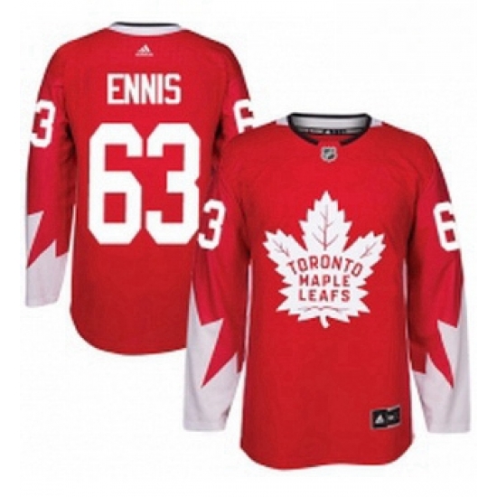 Youth Adidas Toronto Maple Leafs 63 Tyler Ennis Authentic Red Alternate NHL Jersey Youth Adidas Toronto Maple Leafs 63 Tyler Ennis Authentic Red Alternate NHL Jersey