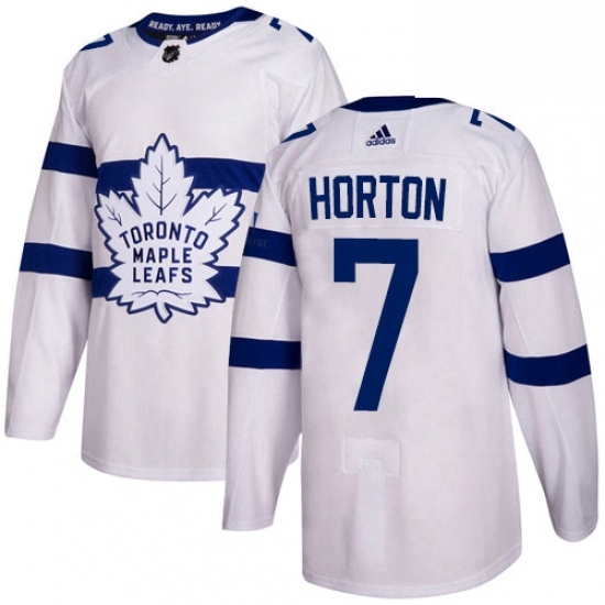Youth Adidas Toronto Maple Leafs 7 Tim Horton Authentic White 2018 Stadium Series NHL Jersey Youth Adidas Toronto Maple Leafs 7 Tim Horton Authentic White 2018 Stadium Series NHL Jersey