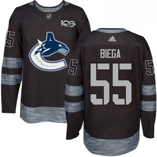 Mens Adidas Vancouver Canucks 55 Alex Biega Premier Black 1917 2017 100th Anniversary NHL Jersey Mens Adidas Vancouver Canucks 55 Alex Biega Premier Black 1917 2017 100th Anniversary NHL Jersey