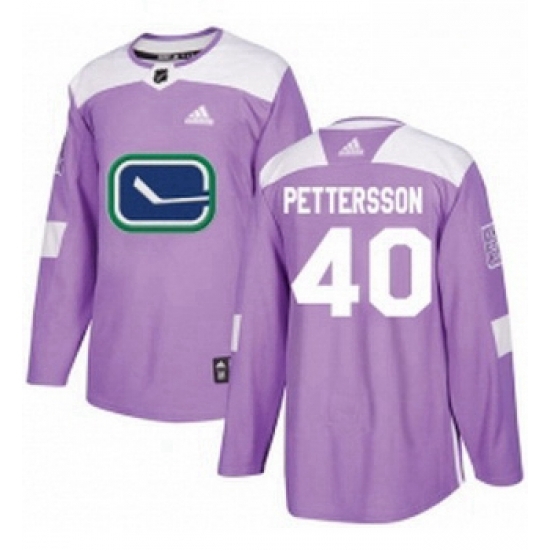 Youth Adidas Vancouver Canucks 40 Elias Pettersson Purple Authentic Fights Cancer Stitched NHL Jersey Youth Adidas Vancouver Canucks 40 Elias Pettersson Purple Authentic Fights Cancer Stitched NHL Jersey