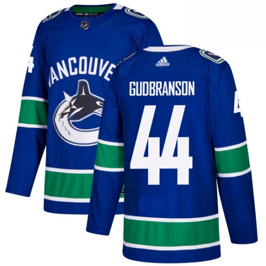 Youth Adidas Vancouver Canucks 44 Erik Gudbranson Premier Blue Home NHL Jersey Youth Adidas Vancouver Canucks 44 Erik Gudbranson Premier Blue Home NHL Jersey