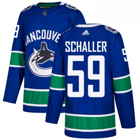Youth Adidas Vancouver Canucks 59 Tim Schaller Authentic Blue Home NHL Jersey Youth Adidas Vancouver Canucks 59 Tim Schaller Authentic Blue Home NHL Jersey