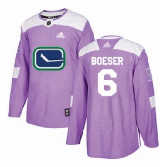 Youth Adidas Vancouver Canucks 6 Brock Boeser Authentic Purple Fights Cancer Practice NHL Jersey Youth Adidas Vancouver Canucks 6 Brock Boeser Authentic Purple Fights Cancer Practice NHL Jersey