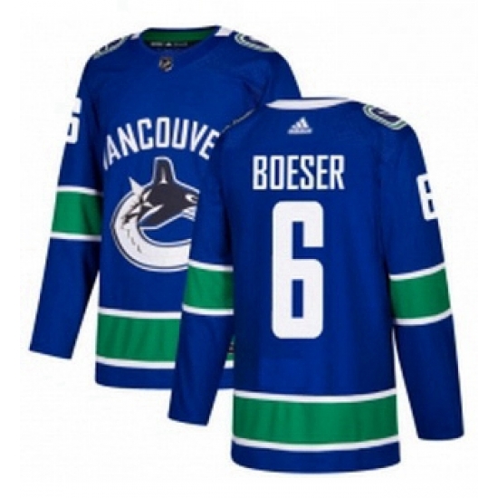 Youth Adidas Vancouver Canucks 6 Brock Boeser Premier Blue Home NHL Jersey Youth Adidas Vancouver Canucks 6 Brock Boeser Premier Blue Home NHL Jersey