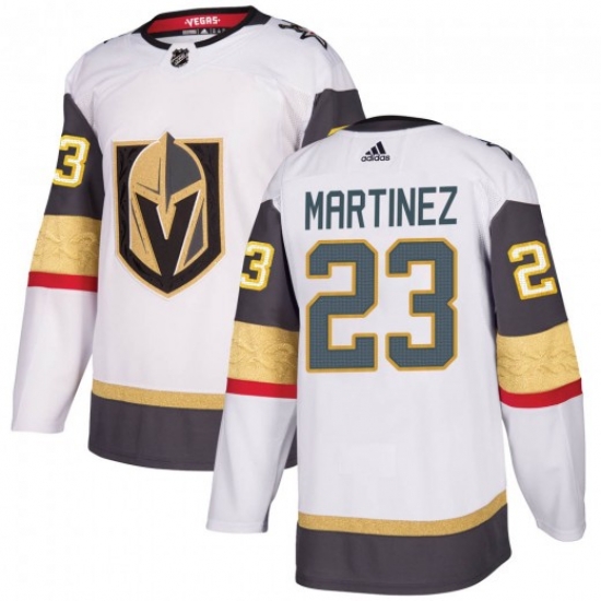 Men Adidas Vegas Golden Knights 23 Alec Martinez White Away Jersey Men Adidas Vegas Golden Knights 23 Alec Martinez White Away Jersey