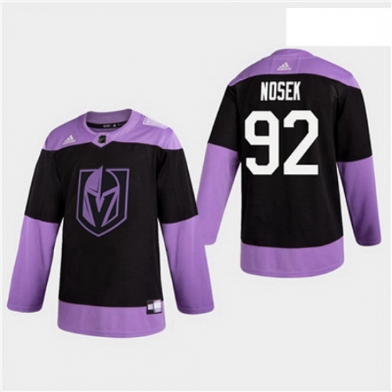 Men Golden Knights Tomas Nosek 92 Hockey Fights Cancer Practice Jersey Men Golden Knights Tomas Nosek 92 Hockey Fights Cancer Practice Jersey