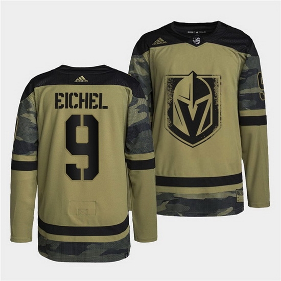 Men Vegas Golden Knights 9 Jack Eichel 2022 Camo Military Appreciation Night Stitched jersey Men Vegas Golden Knights 9 Jack Eichel 2022 Camo Military Appreciation Night Stitched jersey