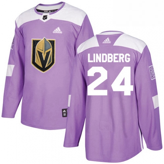 Mens Adidas Vegas Golden Knights 24 Oscar Lindberg Authentic Purple Fights Cancer Practice NHL Jersey Mens Adidas Vegas Golden Knights 24 Oscar Lindberg Authentic Purple Fights Cancer Practice NHL Jersey