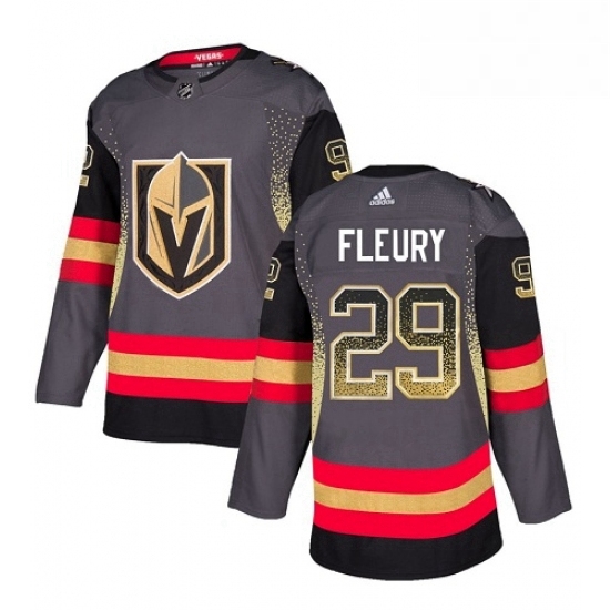 Mens Adidas Vegas Golden Knights 29 Marc Andre Fleury Authentic Black Drift Fashion NHL Jersey Mens Adidas Vegas Golden Knights 29 Marc Andre Fleury Authentic Black Drift Fashion NHL Jersey