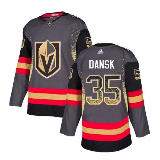 Mens Adidas Vegas Golden Knights 35 Oscar Dansk Authentic Black Drift Fashion NHL Jersey Mens Adidas Vegas Golden Knights 35 Oscar Dansk Authentic Black Drift Fashion NHL Jersey